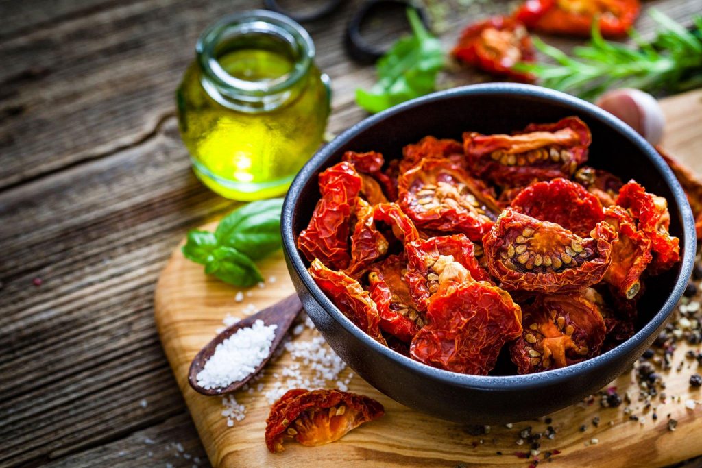 What are some popular recipes using sun-dried tomatoes